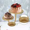 Cake Stand,Birthday Cake Stands,2-Tier Cupcake Stand,Cake Stands for Party Dessert Display