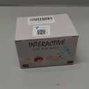 Interactive Cat Toys for Indoor Cats,The 3rd Generation Agile Moving Cat Ball with Elastic Mesh Tail,Automatic Kitten Toys for Bored Indoor Cats,Motion Activated (Orange)