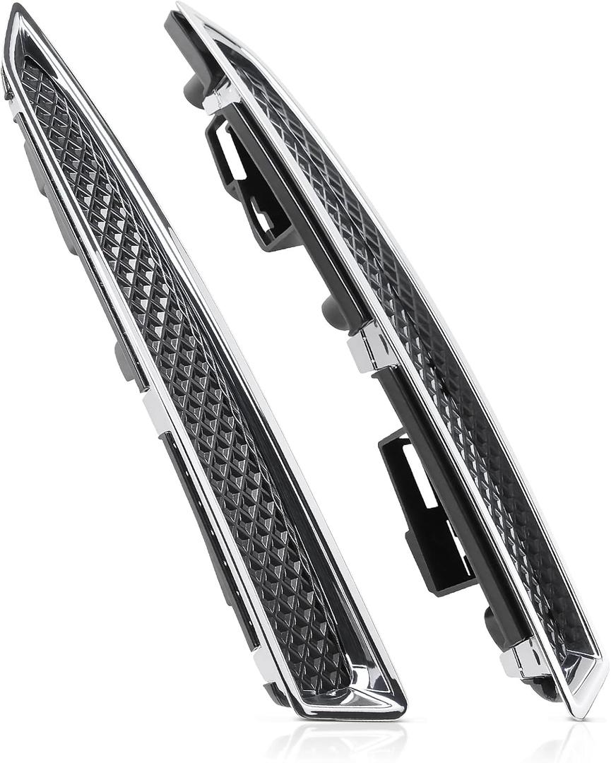 MOTOALL CJ5Z13008D Headlight Lower Trim Moulding Left & Right 2 Pcs Fit for Ford Escape 2013-2016 Replaces# CJ5Z13008C