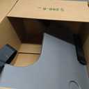 Wheelchair Tray Table with Cup Holder, Removable Lap Tray, Portable Wheelchair Desk Accessories for Eating, Reading, Resting, Fits Width of Armrests of 16" - 20", Gray