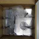 DDMY Heavy Duty Hook 24 Pack Self Adhesive Hooks for Hanging Wall Hooks Transparent Reusable Waterproof Adhesive Sticky Hook for Kitchen Curtain, Towel Bathroom,Coat Shower Door Utility No Damage