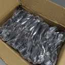Queekay 50 Pcs Safety Glasses Impact UV Scratch Glasses Bulk Eye Protection for Men Working Lab Construction Science(Gray)