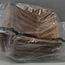 Fengzhizhu Bamboo Shoe Rack 6 Tier Foldable Shoe Rack Narrow Vertical Shoe Organizer Free Standing Shelf, Multifunctional Slim Storage for Entryway, Corner, Bedroom, Hallway, Walnut Color, 9.8"D x 11"W x 42"H