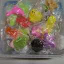 80Pcs Party Favors for Kids 4-8, Kawaii Squishies Mochi Squishy Toy Bulk Fidget Sensory Toys Birthday Gifts for Boys Girls, Easter Basket Stuffers Egg Fillers Treasure Box Classroom Prizes Goodie Bag