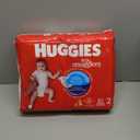 Huggies Size 2 Diapers, Little Snugglers Baby Diapers, Size 2 (12-18 lbs), 84 Count, Packaging May Vary