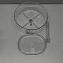 Silent Hamster Wheel  9.5 Inch Syrian Hamster Running Wheel, Anti-Skid & Height Adjustable, Easy to Clean (9.5inch)