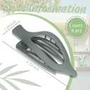 2 x French Hair Claw Clips, 9-Pack Lay-Flat Design with Gift Box,Matte and Comfortable Hair Clips for All-Day Work, Travel,Yoga & Strong Hold for All Hair Types