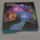 FBZ 60Ft Outdoor Waterproof LED Strip Lights,Music Sync RGB IP65 Led Lights with App Control and Remote,Color Changing Waterproof Led Rope Lights for Outdoor,Balcony,Roof,Garden,Stairs Party (60FT)