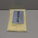 JIYUAN Standard Size Pillowcases, Set of 2-100% Washed Cotton with Envelope Closure, Linen-Like Textured, Soft, Breathable & Durable for All Seasons,Solid Light Yellow