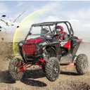 Flip Windshield for 2014-2018 RZR XP 1000/XP Turbo/RZR 900 1000/S