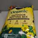 Miracle-Gro Organic Outdoor Potting Mix, for Outdoor Container Plants, Contains Quick-Release Natural Fertilizer, OMRI Listed, 16 qt.