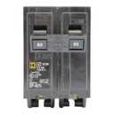Square D HOM260 Circuit Breaker, 5 Pack, Homeline, 60 Amps, 120/240 Volts, UL Listed, 2 Pole, 10kA AIR, Standard Type, Plug in, Qty 5