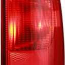 Boine Right Passenger Side Tail Light Compatible With 1997-2003 Ford F150 1999-2007 F250 F350 F450 F550 Super Duty Rear Light Brake Lamps (Right Passenger Side)