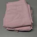 MEETSKY Pink Backdrop Curtain for Parties Valentine's Day Pink Photo Curtains with Rod Pockets Backdrop Drapes Privacy Fabric Decoration for Wedding Birthday Gril Party Home Decor, 5ft x 8ft, 2 Panels