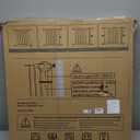 Cumbor 29.7-40.6" Baby Gate for Stairs, Mom's Choice Awards Winner-Dog Gate for Doorways, Pressure Mounted Auto-Close Pet Gates for Dogs Indoor, Safety Child Gate with Easy Walk Thru Door, White