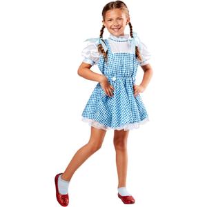Rubies The Wizard of Oz: Dorothy Sequin Costume Dress for Kids (Small, One Color)
