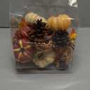 Artgar Pumpkin Decor Set, 23 PCS Fall Harvest Decorations Including Mini Pumpkins, Acorns, Pinecones, Berries, Maple Leaves for Home Table Wedding DIY Fall Halloween Thanksgiving Decor