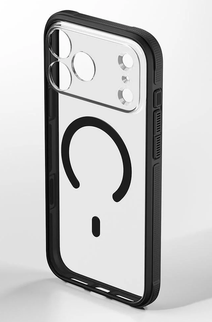 RIOBIO for iPhone 17 Pro Max Case TechWoven[Compatible with MagSafe][Camera Control Cover] Protective Premium Tech Woven Fabric, Slim Magnetic Phone Cover for iPhone17 Promax, Woven Black