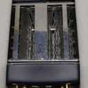 West Bend Timeless 4-Slice Toaster with 7 Browning Levels, Bagel/Waffle/Defrost Settings, High-Lift Lever, Anti-Jam, Easy-Clean Crumb Tray, 4-Slice, Blue/Gold