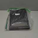 ByKen 20 Hooks Necklace Organizer Box/Tray, Chains Showcase Storage Boxes for Girls, Stackable (Black Velvet)