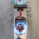 Cordless Vacuum Cleaner, 8-in-1 Vacuum Cleaners for Home, 45Mins Runtime Anti-Tangle Stick Vacuum with LED Display, 3 Modes Suction, Lightweight Vacuum for Hardwood Floor/Carpet/Pet Hair