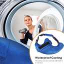 Shoulder Pillow Rotator Cuff Pillow for Post Surgery - Arm Sling Pillow for Side Sleepers, Shoulder Pain Relief & Immobilizer for Frozen Shoulder, Neck Support Cushion with Strap (Blue)