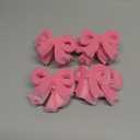 Tioncy 12 Pack Pink Bow Kitchen Sponges Bulk Pink Coquette Dual Sided Non-Scratch Scrubber Sponges Bow Dishwashing Kitchen Cleaning Accessories for Dishes Pots Pans Cute Household Supplies