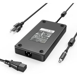240W Charger Fit for Dell Alienware M15 17 15 R3 R4 R5 R2 13 M17 X51 M17X M18X G5 G7, Precision 7710 7540 M6400 M6500 M6700 M6800 J211H GA240PE1-00 AC Adapter Power Cord