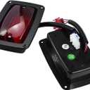 1017035 Golf Carts LED Rear Taillights Kit 12V Compatible with Club Car DS 1982-UP Golf Cart Compatible with Yamaha G14 G16 G19 G22 Golf Cart 3 Wire Wiring Plug Led Tail Lights