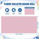 Breling 12 Rolls 47.2" x 12 ft Colored Bulletin Board Paper, Boho Color