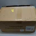 9x12 Area Rug Living Room Rugs - Washable Neutral Modern Abstract Soft Thin Large Rug Indoor Floor No Slip Rug Carpet for Bedroom Under Dining Table Home Office Decor - Blue Grey