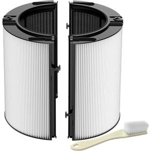 Combi 360Glass HEPA+Activated Carbon Filter For Dyson HP1 HP2 TP09 TP07 TP06 TP04 TP10 TP7A HP04 HP06 HP07 HP09 HP10 HP4A HP7A PH01 PH02 PH03 PH04 PH3A DP04 PC1 PC2 Air Purifier, #965432-01
