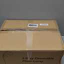 Nintiue Dimmable Floor Lamp - 3 Lights Silver Floor Lamps for Living Room with White Shades & Heavy Base, Mid Century Tree Floor Lamp for Bedroom Office, 3 LED Bulbs Included