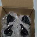 Cornucopia Brands 4oz Amber Glass Pump Bottles (Pack of 4) Great for Lotions, Liquid Soap, Aromatherapy and More