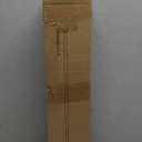 Black Curtain Rods for Windows 48 to 84 Inches Adjustable Heavy Duty 1" Diameter Window Curtain Rod with Decorative Finials for Outdoor Farmhouse Bedroom Kitchen Living Room