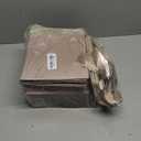 DOYIDE 30 Pack Gift Bags Medium Size with Ribbon and Greeting Cards Tissue Paper, 9"x7"x3.1" Portable Paper Gift Bag with Handles, Thank You Bags for Wedding Birthday Party Mothers Day Bridal Shower (Champagne)