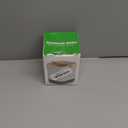 Boperzi Toothbrush and Toothpaste Holder with Bamboo Divider for Bathroom Countertop Organizer, Plastic Detachable Anti-Slip Large Electric Toothbrush Holders Storage Caddy Drainage for Family, Kids (White&gray)