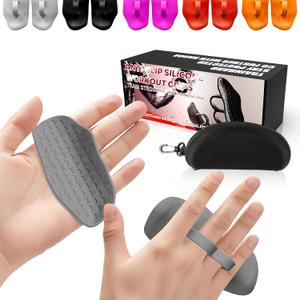 Anti‑Slip Workout Grips – Ergonomic Rubber Palm Protector for Weight Lifting, Deadlifts, Pull‑Ups, Crossfit – Two-Ring, No Sweaty Gym Grip Pads for Men & Women