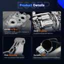 ECCPP AC Compressor with Clutch 2002-2008 for Mini Cooper 1.6L AC Compressor