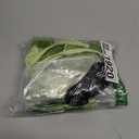 ZAFUL Bikini Sets for Women Halter Two Piece Swimsuit Ribbed High Cut Tie Side Thong Bathing Suit Sexy Padded Swimwear (Small, Green)