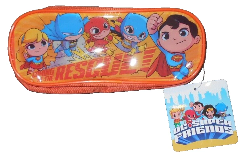 Justice League Pencil Pouch 4 pack