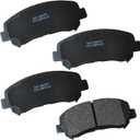 Bendix Premium SBC1374 Ceramic Front Brake Pads for Select Models Nissan Juke (Nismo RS only), Maxima, Rogue, Rogue Select, Sentra 2.5 (SE-R Spec V only), X-Trail, Suzuki Kizashi