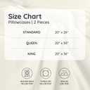 Bambaw 100% Viscose Derived from Bamboo Pillowcase King Size  Set of 2 Cooling Pillow Cases King with Envelope Closure, Navy Blue Pillow Case, Breathable & Super Soft Pillow Cases (Navy Blue)