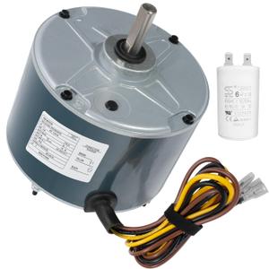 TEPU 5KCP39EGS070S Condenser Fan Motor G3905 1/4 HP, 1100 RPM, 1.4 Amp, 208-230V ac Fan Motor for ac Unit Replacement Fit for HC39GE234A, 5KCP39EGY823S, HC39GE237, Dayton 6DLL0