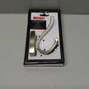 DELTA Dansant Towel Hook, Robe Hook Satin Nickel Towel Holder for Bathroom, Bathroom Accessories, 135241 2.4 x 2.9 x 4.8 Inches (SpotShield Brushed Nickel)