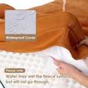 EHEYCIGA Orthopedic XXL Dog Bed, Waterproof Washable XL Big Pet Bed 48"