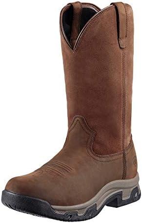 Ariat Terrain Waterproof Hiking Boot – Men’s Leather Waterproof Outdoor Hiking Boots 7.5