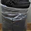 Surmente 10 Pack Black Fitted Tablecloths for 6 Foot Rectangle Tables, Black Table Covers for Weddings, Banquets, or Restaurants (72" x 30" (Rectangular))