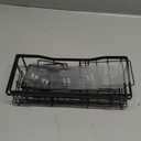 EUDELE Adhesive Shower Caddy, 5 Pack Rustproof Stainless Steel Bath Organizers With Large Capacity, No Drilling Shelves for Bathroom Storage & Home Decor (Black)