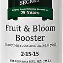 Farmers Secret Fruit & Bloom Booster Fertilizer (8oz) - Super Concentrated - Boosts Flowering and Yield on All Varieties of Fruits, Vegetables and Flowers - Formulated for Late Summer & Early Fall
